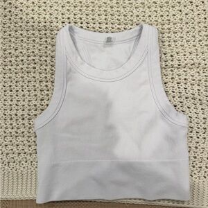 ALO Yoga White Tank Top